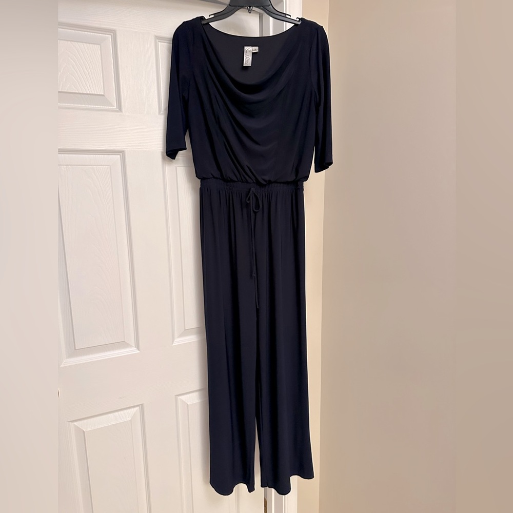 Jumpsuit.  Size medium.  Navy.